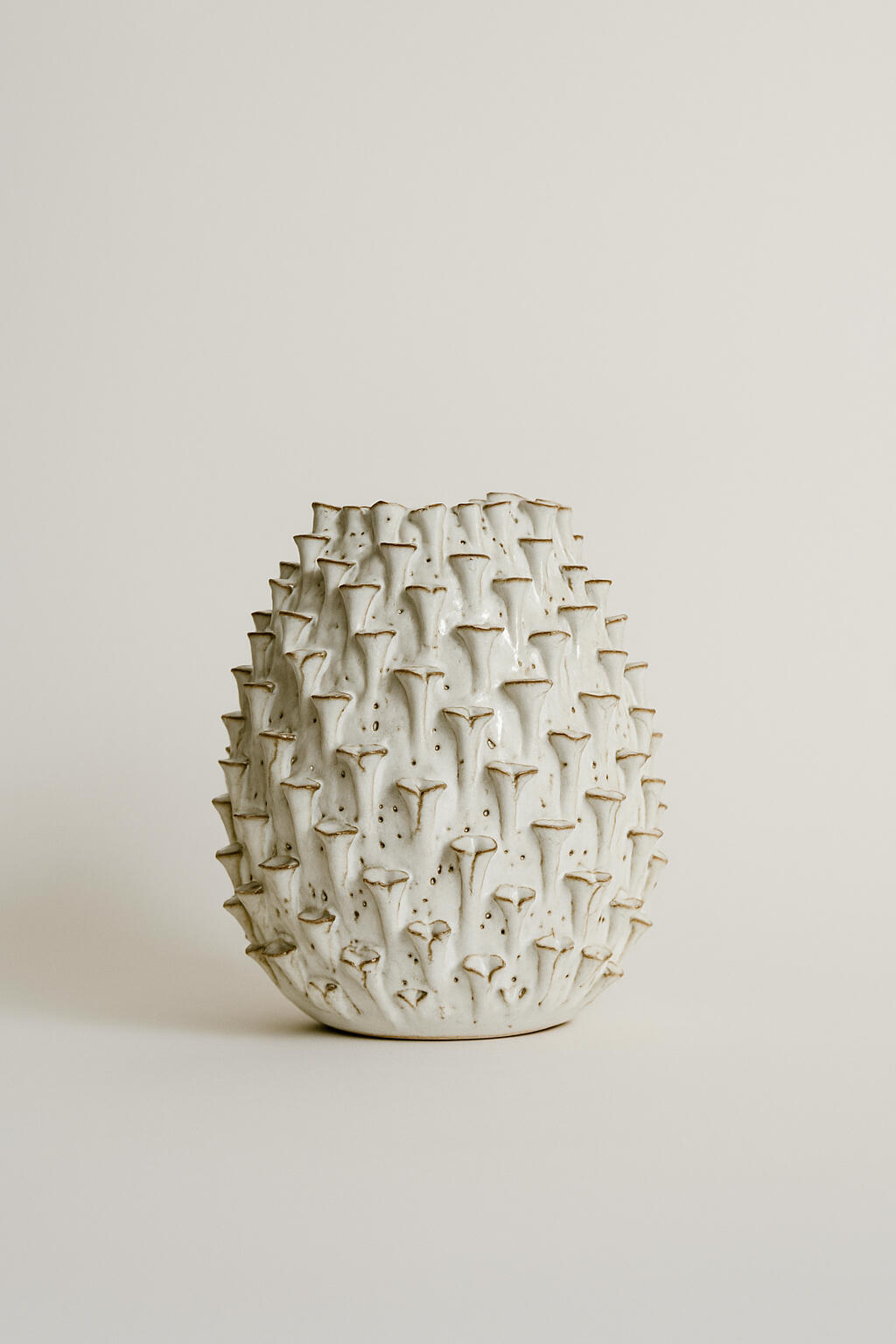 Ceramic Structured Vintage Vase